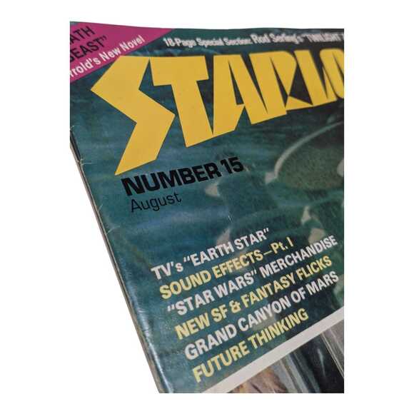 Starlog Magazine #15 August 1978 Twilight Zone Episode Guide Sci-Fi Collectible - Picture 2 of 7